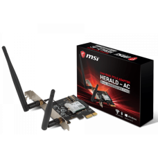 MSI Herald-AC Intel AC 8265 Dual-band WiFi PCIe Card MU-MIMO Bluetooth 4.2